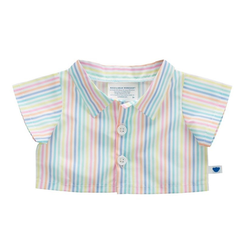 CAMISA LINEAS PASTEL BUILD-A-BEAR-1