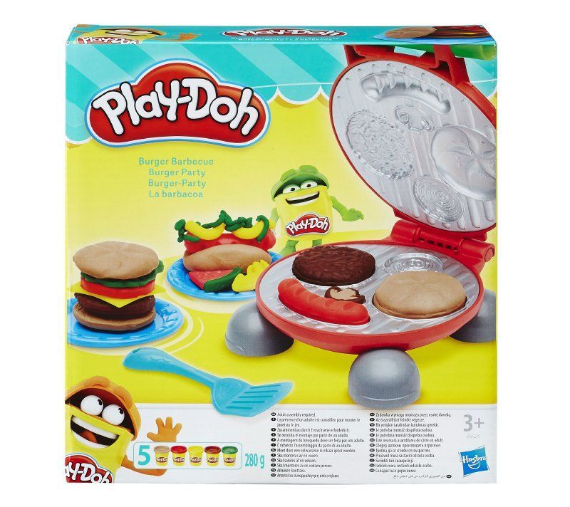 Hamburguesas A La Parrilla Play Doh-0