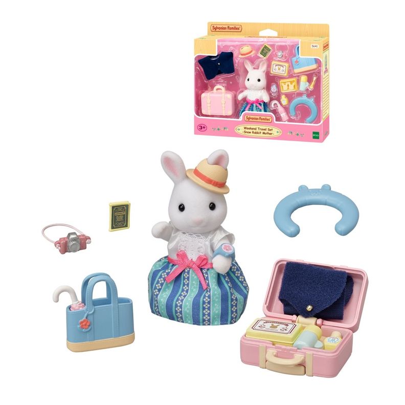 Set Viaje De Fin De Semana Emilia Conejo De Nieve - Sylvania-0