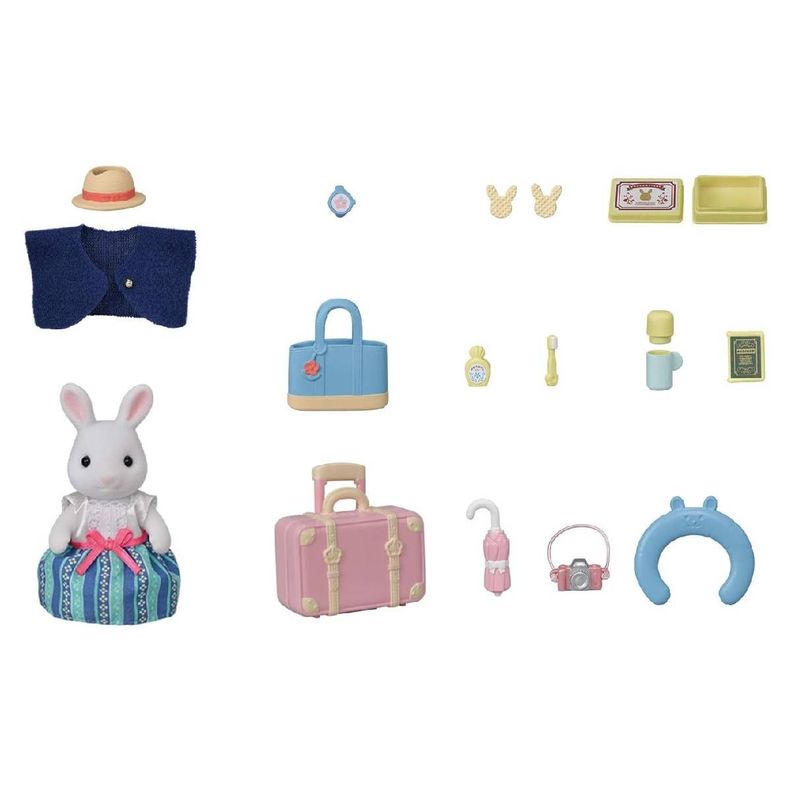 Set Viaje De Fin De Semana Emilia Conejo De Nieve - Sylvania-8