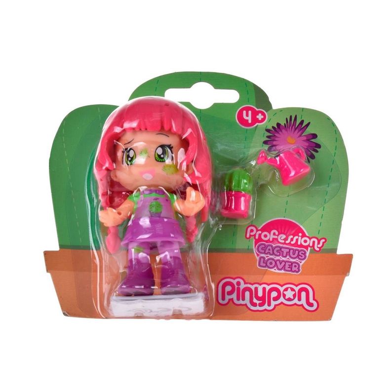 MUÑECA PROFESIONES PINYPON - CACTUS LOVER-2