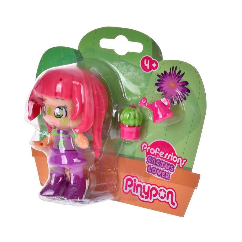 MUÑECA PROFESIONES PINYPON - CACTUS LOVER-3