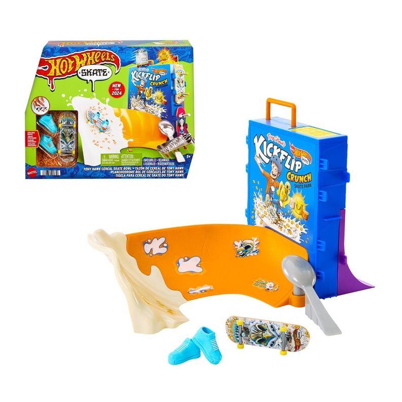 HOT WHEELS SET BOWL DE CEREAL-0