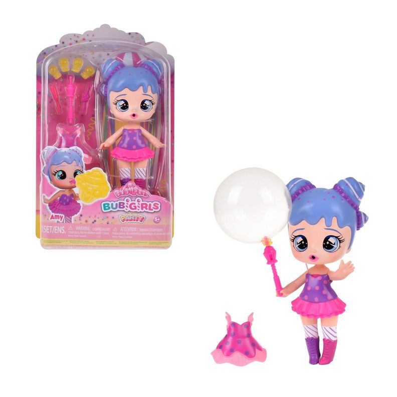 Muñeca Bubiloons Con Globos Y Accesorios - Amy-0
