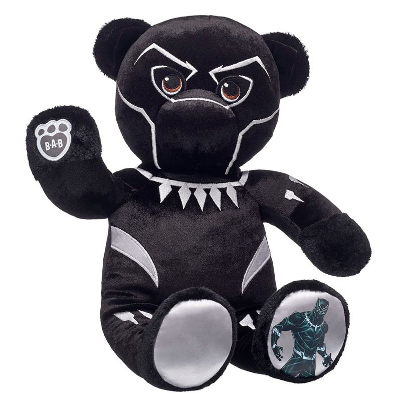 Peluche Oso Pantera Negra Marvel Build-A-Bear-0