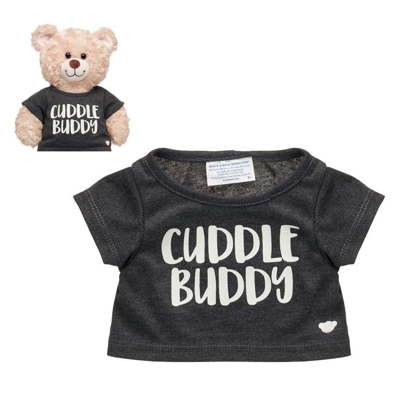 POLERA GRIS CUDDLE BUDDY BUILD-A-BEAR-0