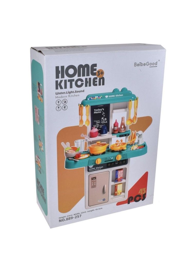 SET COCINA CON 43 PIEZAS CON LUZ Y SONIDO