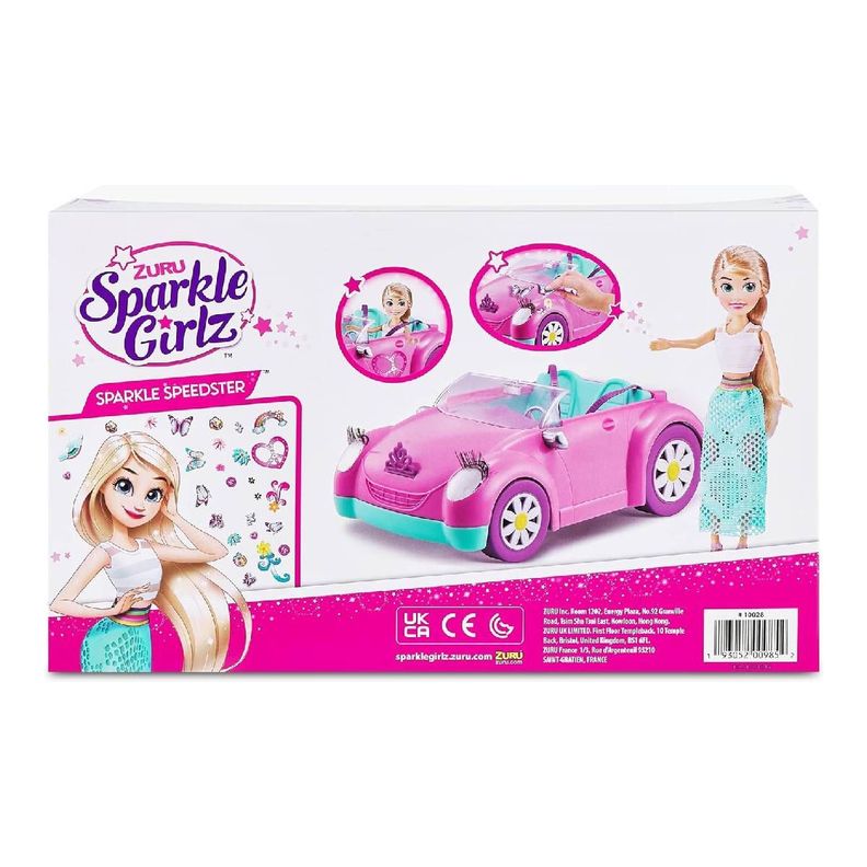Auto Convertible Con Muñeca De 27 Cms Sparkle Girlz-7
