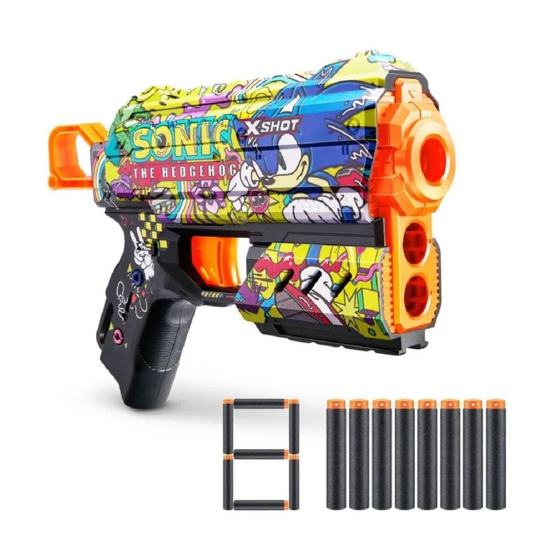 LANZA DARDOS FLUX SKINS SONIC X-SHOT - HYPER SPIKE-1