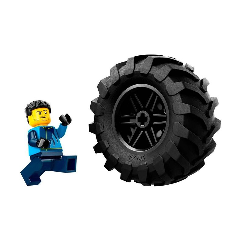 CARRO MONSTRUO AZUL LEGO CITY-1