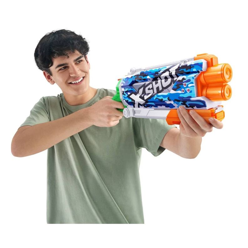 LANZA AGUA PUMP ACTION SKIN X-SHOT - WATER CAMO-1
