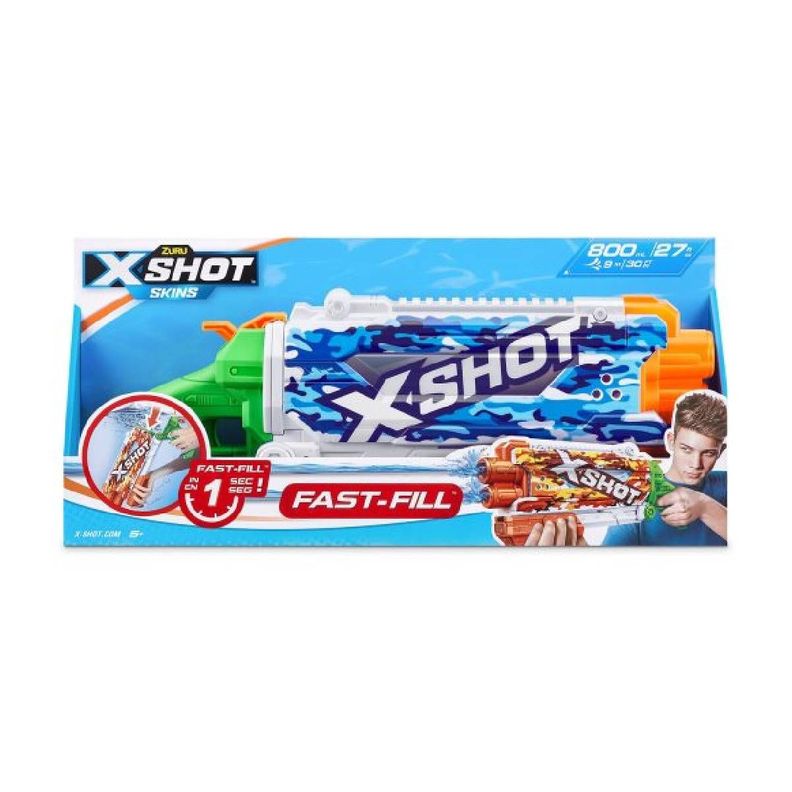 LANZA AGUA PUMP ACTION SKIN X-SHOT - WATER CAMO-5