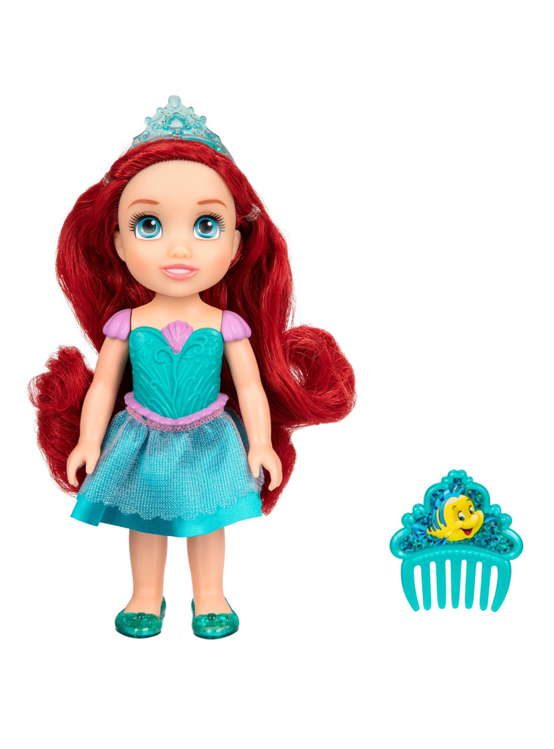 Muneca 15 cm Disney con Peine - Ariel