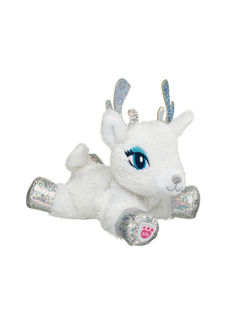Mini peluche Build a Bear Glisten Merry Mission navideno