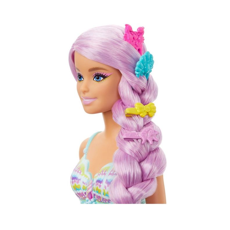 BARBIE FANTASIA MUÑECA CABELLO LARGO DE ENSUEÑO - SIRENA-1
