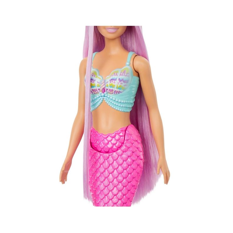 BARBIE FANTASIA MUÑECA CABELLO LARGO DE ENSUEÑO - SIRENA-3