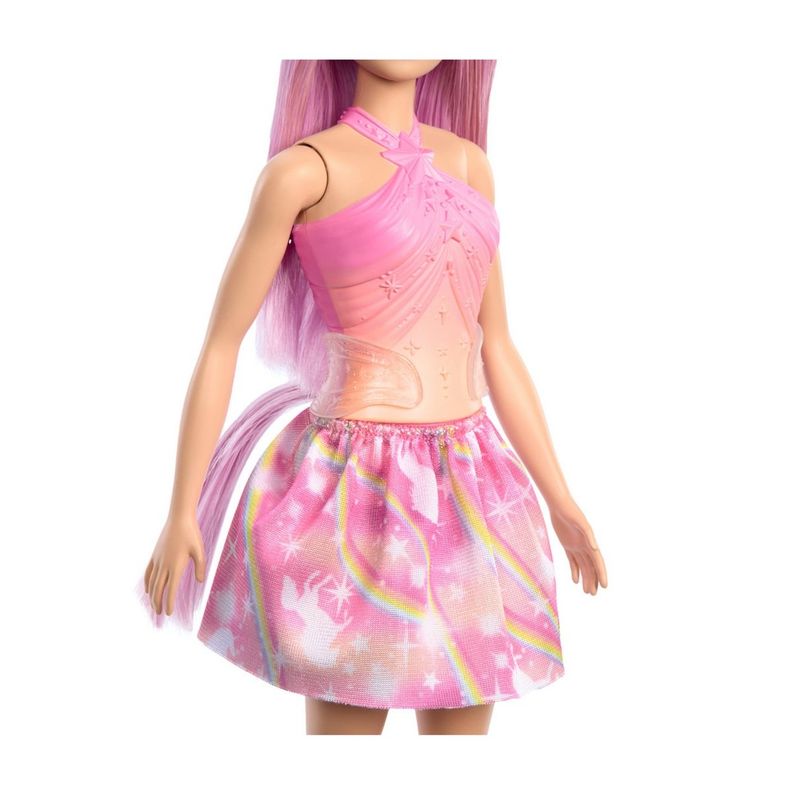 BARBIE FANTASIA A MUÑECA UNICORNIO FALDAS DE ENSUEÑO - ROSA-4