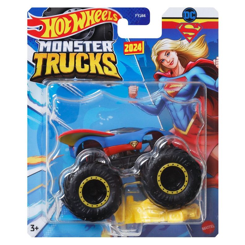 HOT WHEELS MONSTER TRUCK ESCALA 1:64 - SUPER GIRL-4