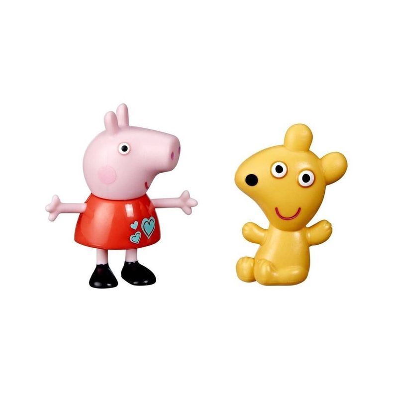 Figura Peppa Pig Amigos Divertidos - Peppa Pig Y Oso-1