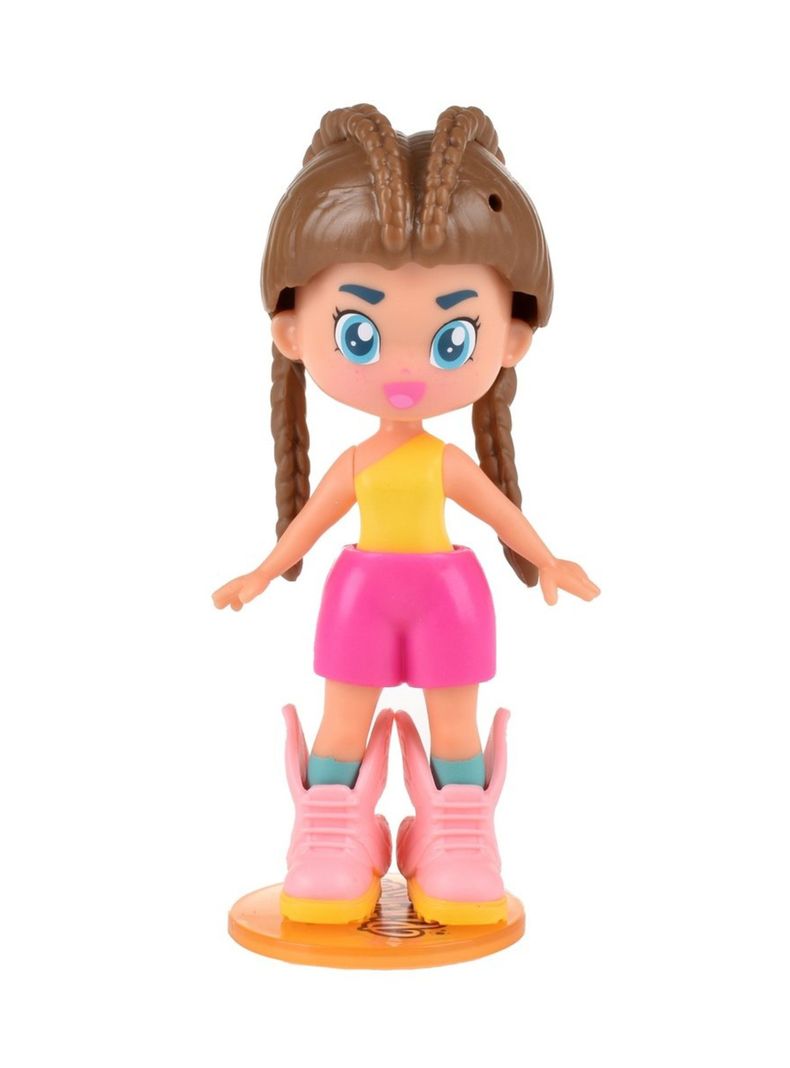 Muneca 11 Cm Pinypon Top - Cafe