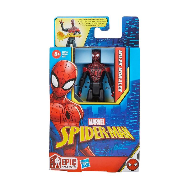 Spiderman Figura 10 Cm - Miles Morales-2
