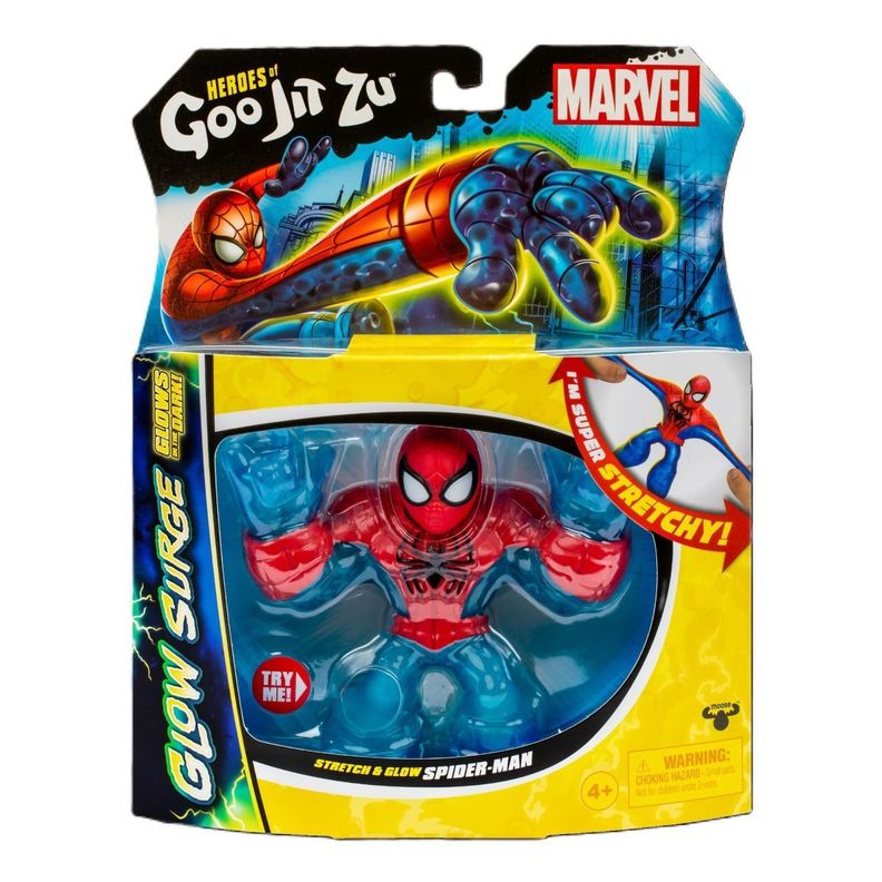 GOO JIT ZU MARVEL GLOW SURGE - SPIDER MAN-1