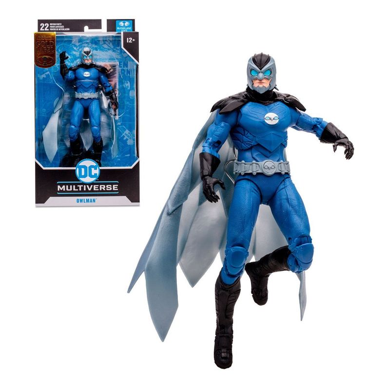 FIGURA DC MULTIVERSE 18 CMS OWLMAN FOREVER EVIL GOD DE MC FARLANE-1