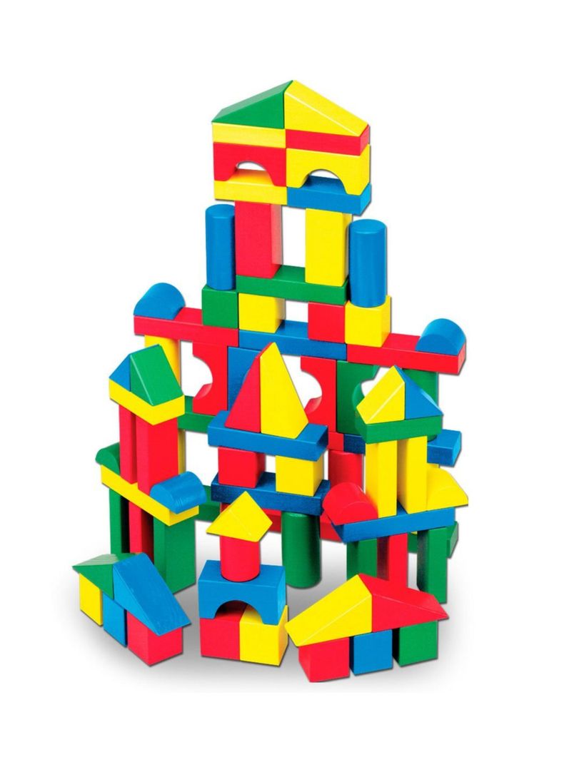 Bloques de madera Melissa and Doug colores y formas