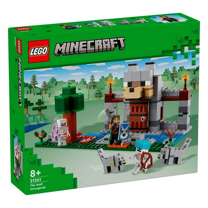 LEGO MINECRAFT LA FORTALEZA-LOBO-1