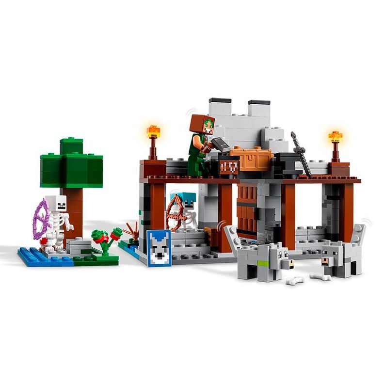 LEGO MINECRAFT LA FORTALEZA-LOBO-2