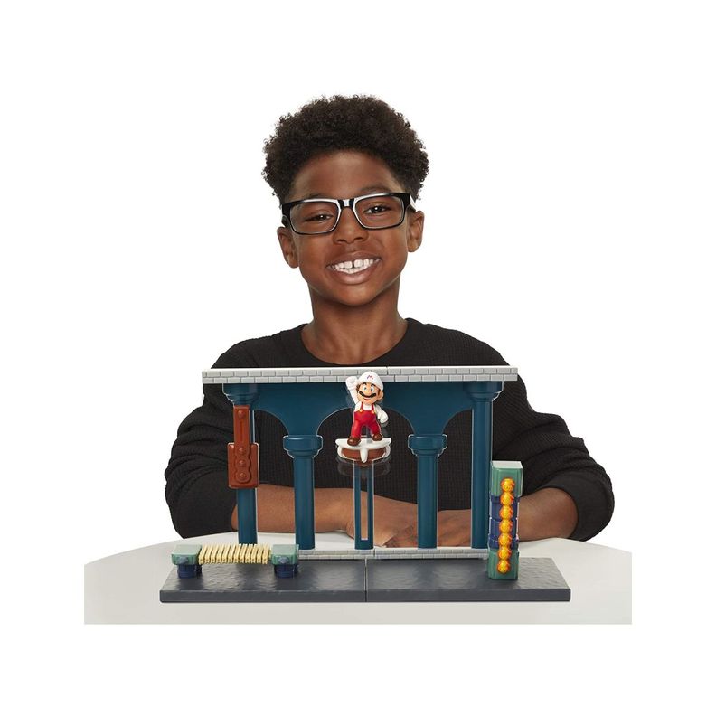 Nintendo 6 Cm Castillo De Lava Playset-1