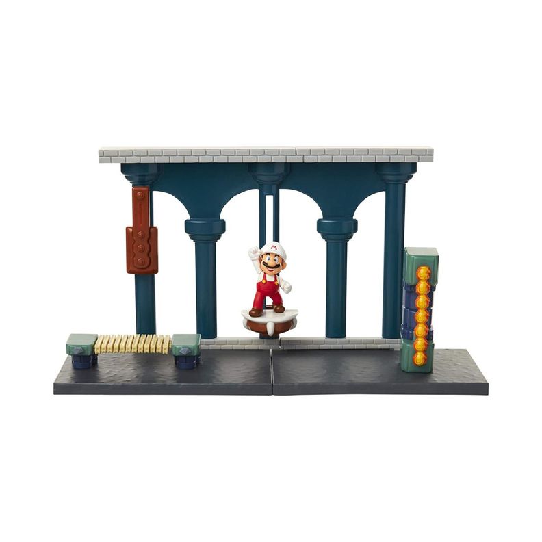 Nintendo 6 Cm Castillo De Lava Playset-2