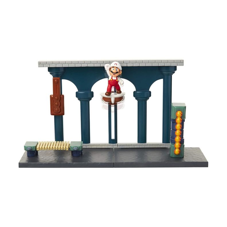 Nintendo 6 Cm Castillo De Lava Playset-3