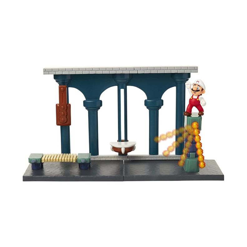 Nintendo 6 Cm Castillo De Lava Playset-4