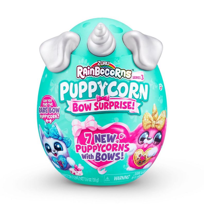 HUEVO SORPRESA PUPPYCORN RAINBOCORNS - PLATEADO-2