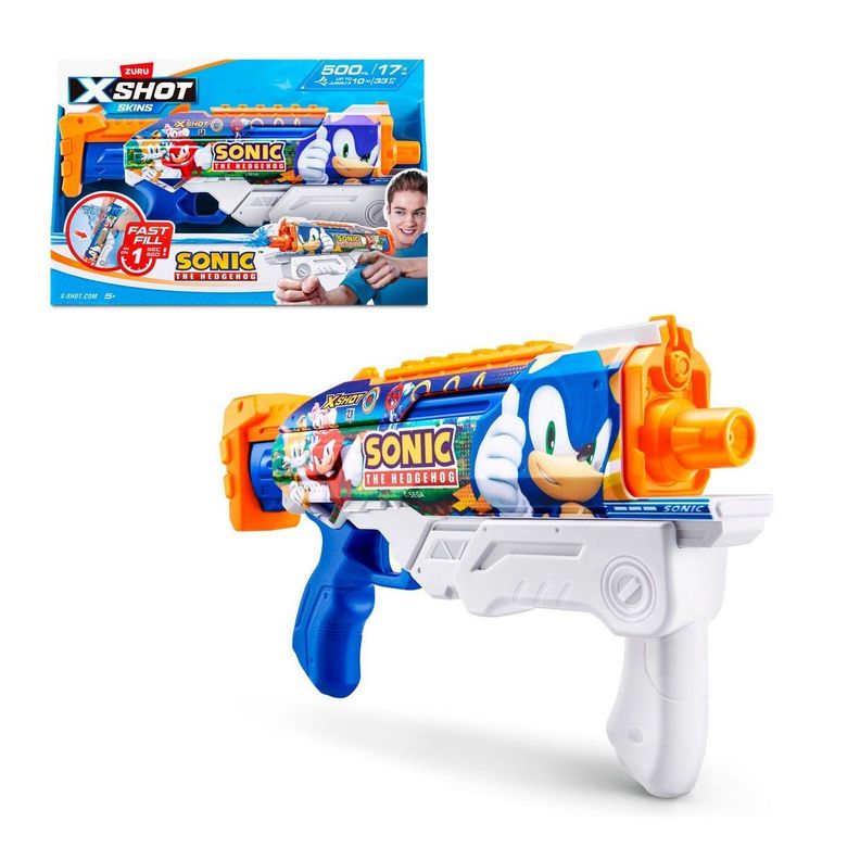 Lanzador de agua X SHOT 500 ml llenado rapido - Sonic