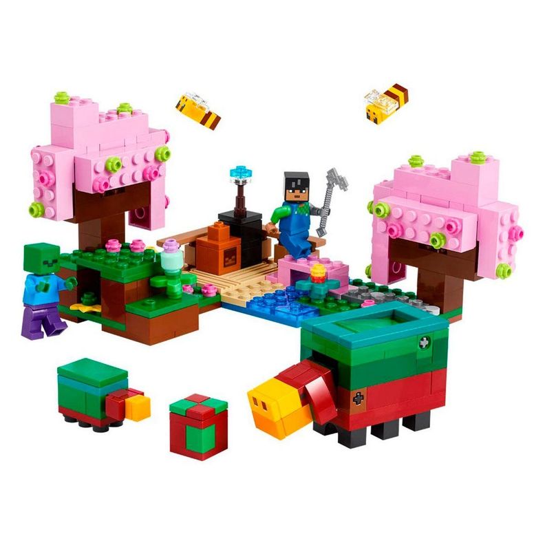 LEGO MINECRAFT EL JARDÍN DE CEREZOS EN FLOR-0