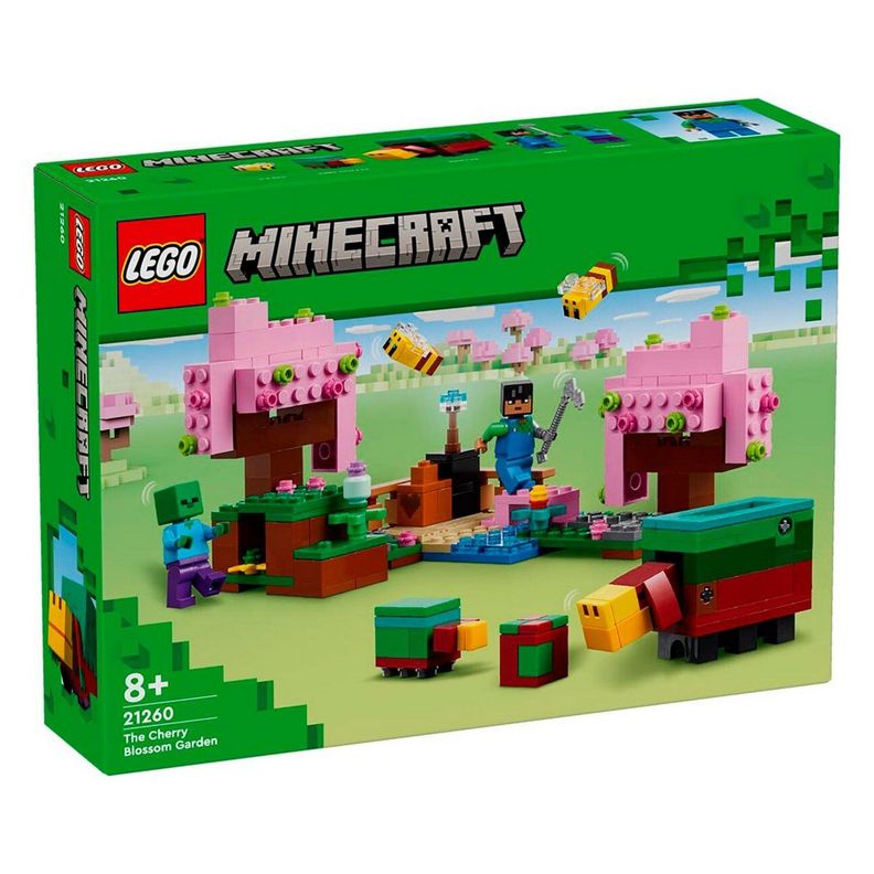 LEGO MINECRAFT EL JARDÍN DE CEREZOS EN FLOR-2