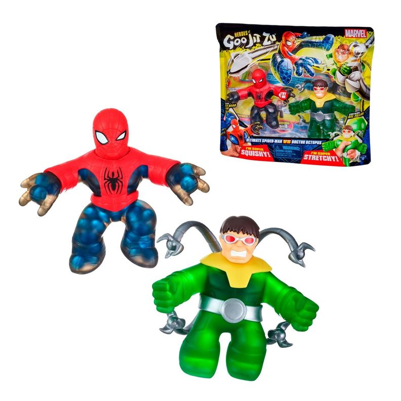 Goo Jit Zu Marvel Versus Pack Spider Man Vs Doctor Octopus-0