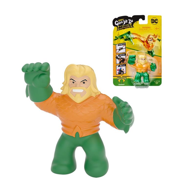 Goo Jit Zu Dc Mini Heroes 2,5 - Aquaman-0