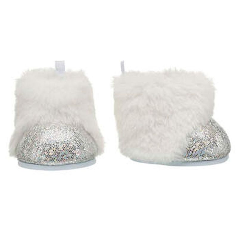 Botas Peludas Blancas Build-A-Bear-1
