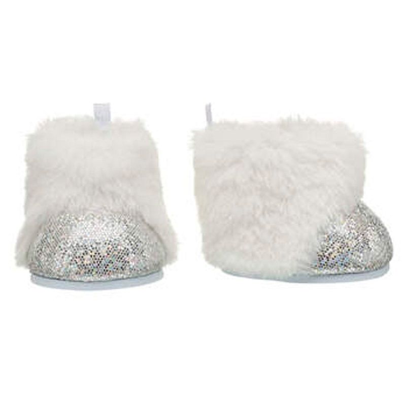 Botas Peludas Blancas Build-A-Bear-2