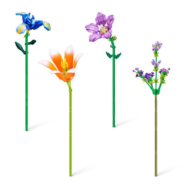 SET BLOQUES FLORES MAX -  CON DIFERENTES MODELOS DE PIEZAS-1