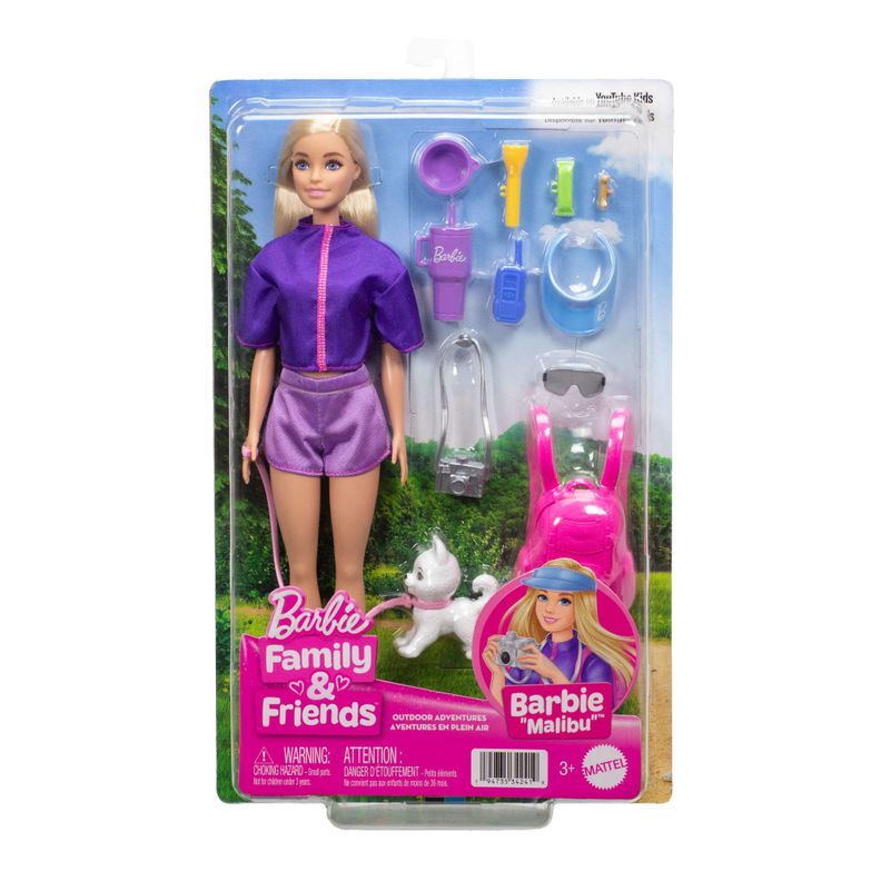 BARBIE CON MASCOTA Y ACCESORIOS