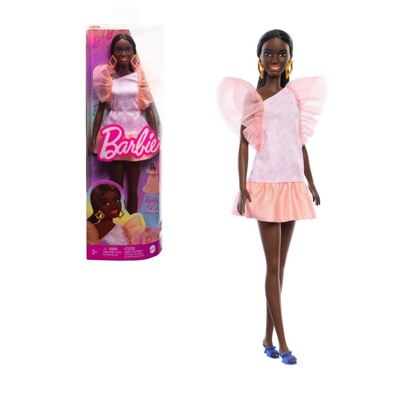 BARBIE FASHIONISTAS - VESTIDO NARANJA-0