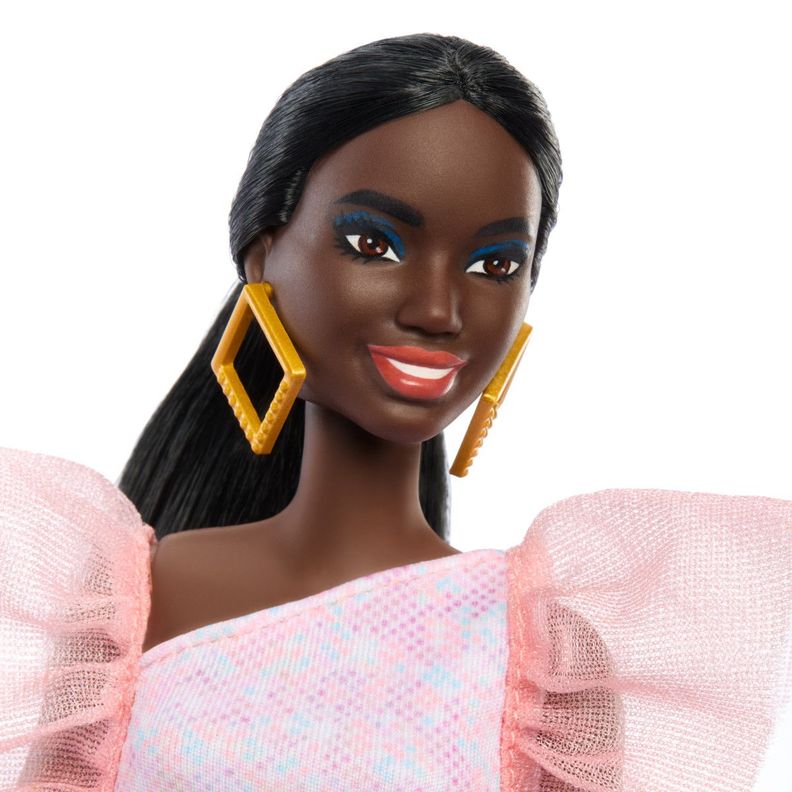 BARBIE FASHIONISTAS - VESTIDO NARANJA-2