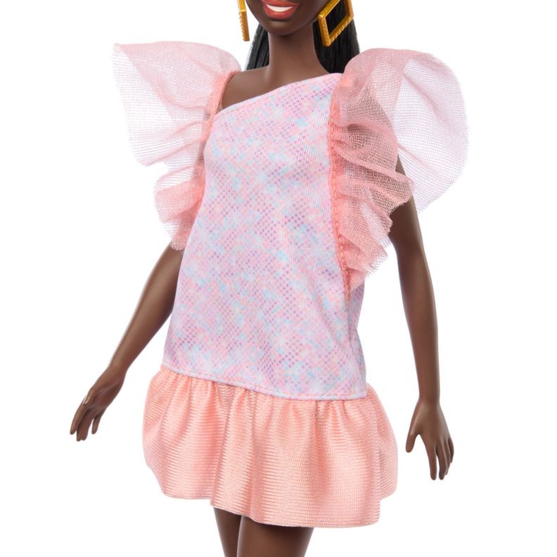 BARBIE FASHIONISTAS - VESTIDO NARANJA-3