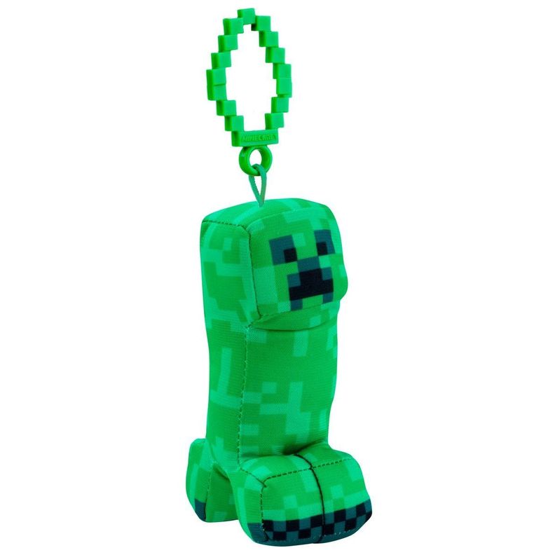 PELUCHE CON CLIP MINECRAFT - CREEPER-0