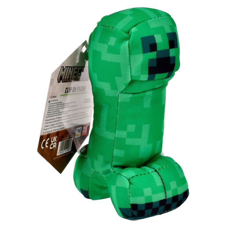 PELUCHE CON CLIP MINECRAFT - CREEPER-5
