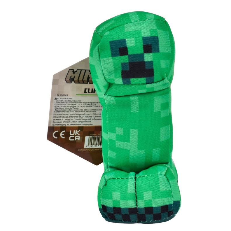 PELUCHE CON CLIP MINECRAFT - CREEPER-6